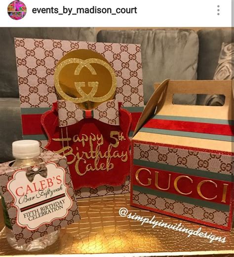 gucci bday|gucci birthday party supplies.